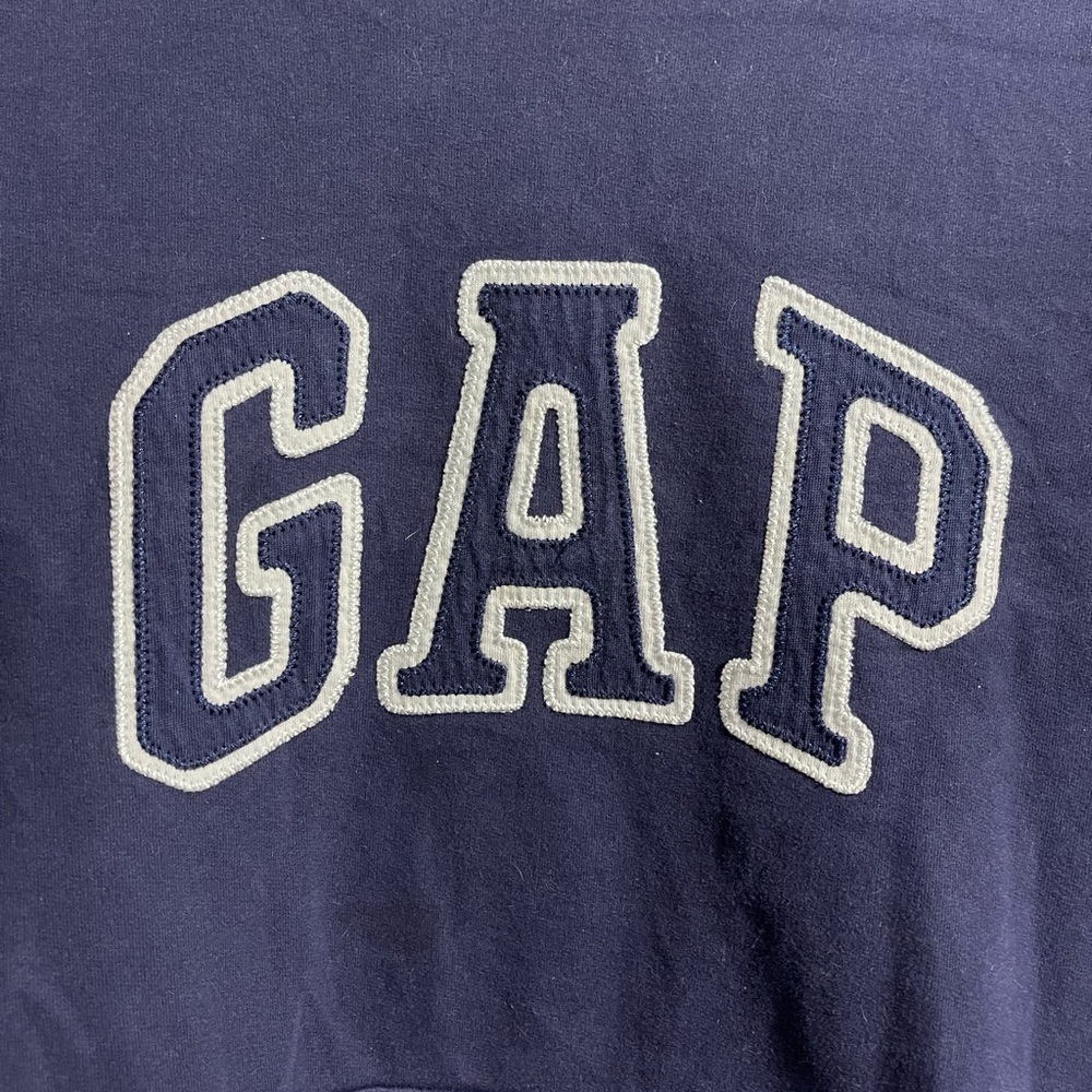 Gap Navy Blue Hoodie W/Kangaroo Pockets. Size M
Armpit to Armpit 20 - Picture 3 of 4